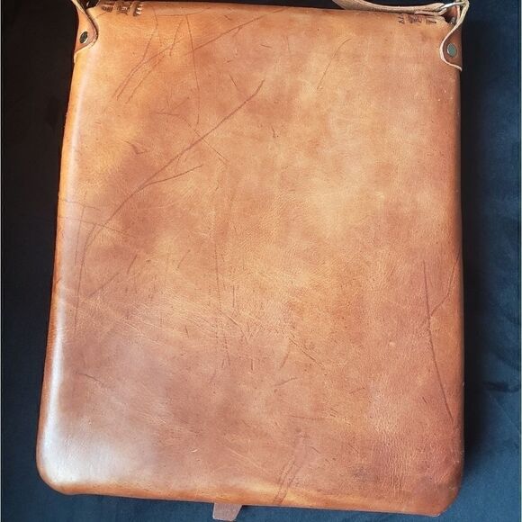 Handmade Leather Laptop Bag  - Picture 5 of 9